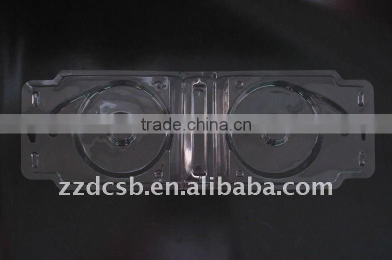 pvc plastic electronic products packaging folding tray