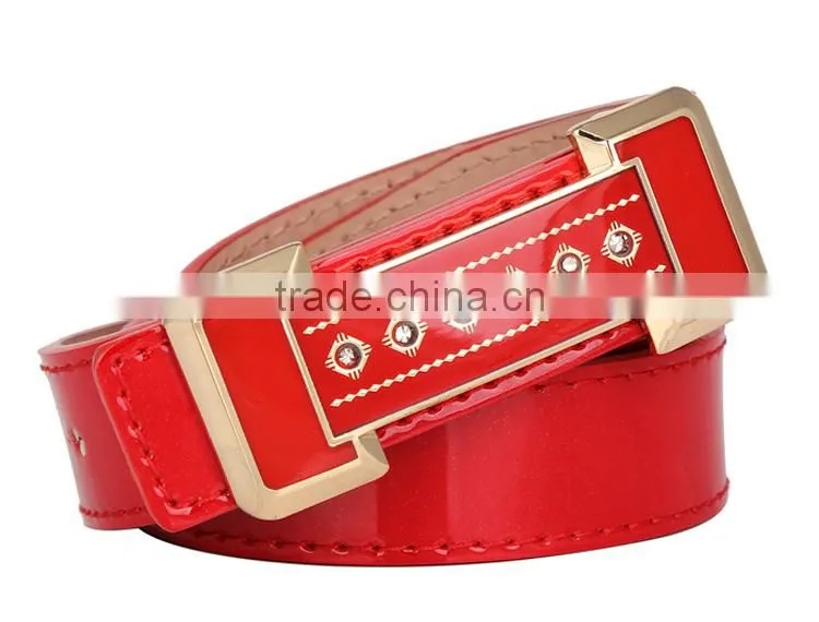 Fashion Brand Heart Buckle Lovers Belts