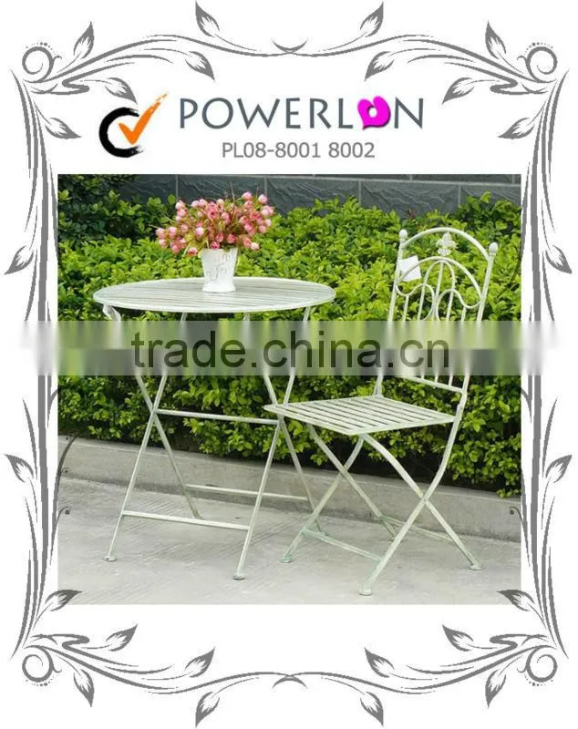 Anti Rust Classic Metal Outdoor Patio Furniture