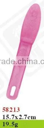 oval shape plastic pedicure file