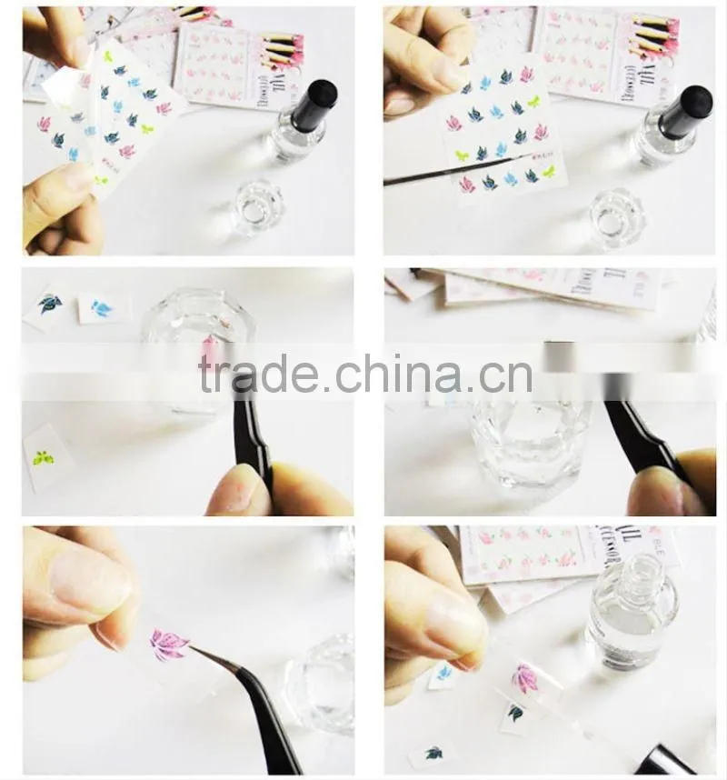 Fashion Style Water Nail Stickers, water sticker, water transfer nail art stickers