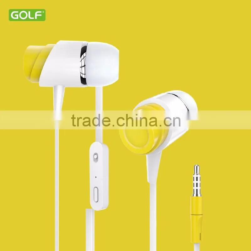 2016 colorful hot selling new style stereo in ear earphone for mobilephone