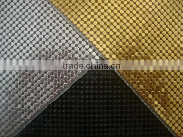 aluminium trimming sheet for sale,adhesive aluminium mesh with backing glue for garment accessory