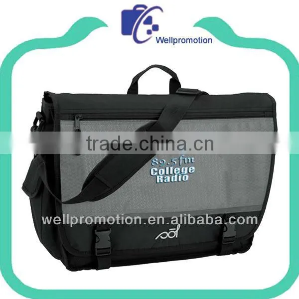 Wellpromotion high quality15.6 inch laptop messenger bags