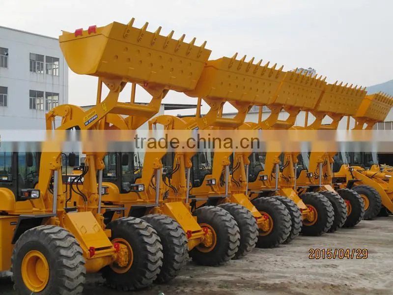 5 ton wheel loader price cheap with double lifting arms