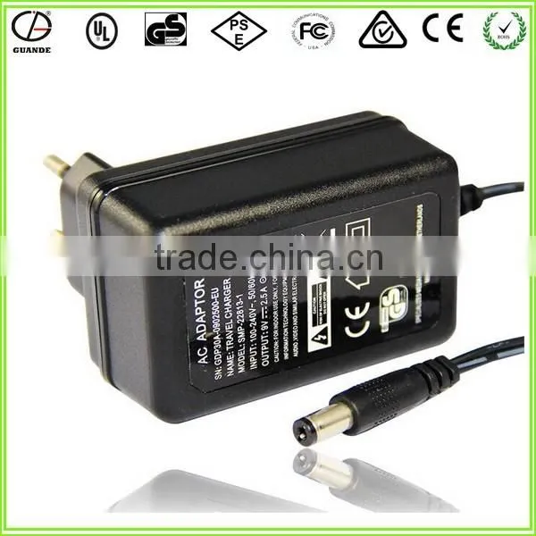 EU Plug Adapter AC 100-240V To DC 12V 2A Power Adapter For 3528 5050 Strip LED