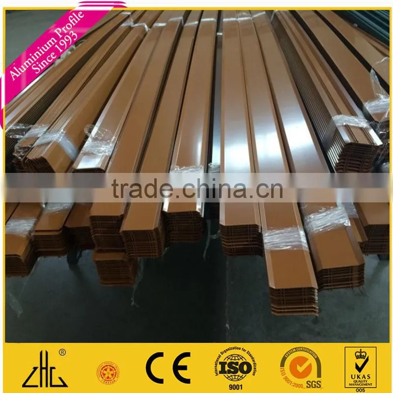 Foshan aluminum profile manufacturer, hot selling aluminum profile with powder coated, popular powder coated aluminum profile