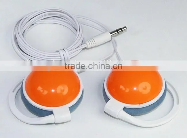 Colorful ! earhook earphone wired earbuds for mobile phone,computer