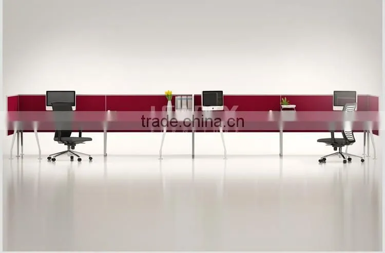 The simple and easy installation metal desk