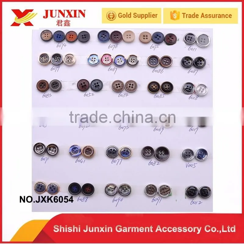 China factory cheap wholesale custom logo plastic sew clothing buttons