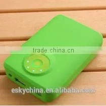 2016 gift power bank , new arrival products 6600mAh power bank, rubber oil housing, dual USB output