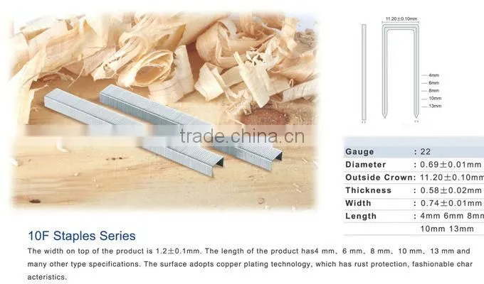 Air Fine Crown Staplers (FS1016-B)
