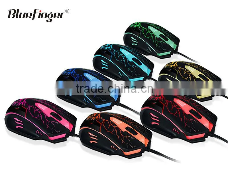 2400DPI Adjustable USB backlit keyboard and mouse for computer
