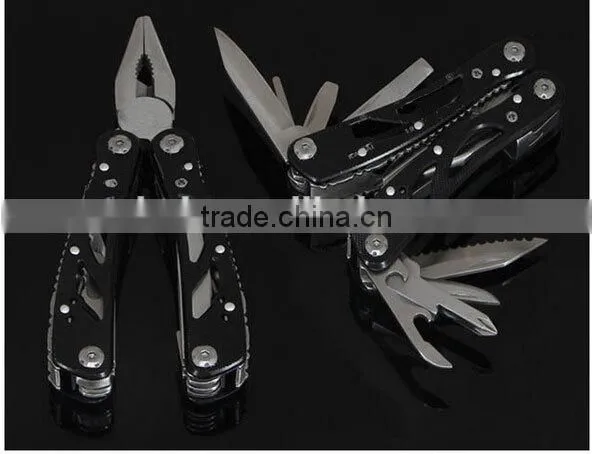 OEM outdoor wholesale steel multifunctional pliers black color