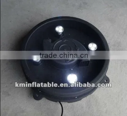 Inflatable LED light cone
