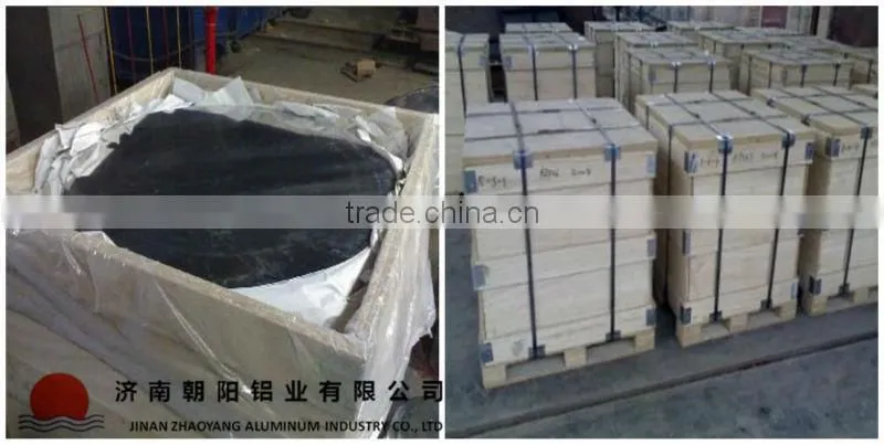 1050 aluminum circle with diameter 195mm 280mm