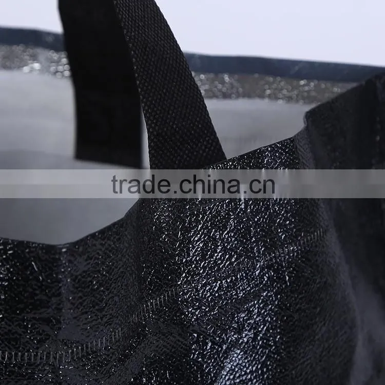Eye-catching glossy laminated tote bag wholesale