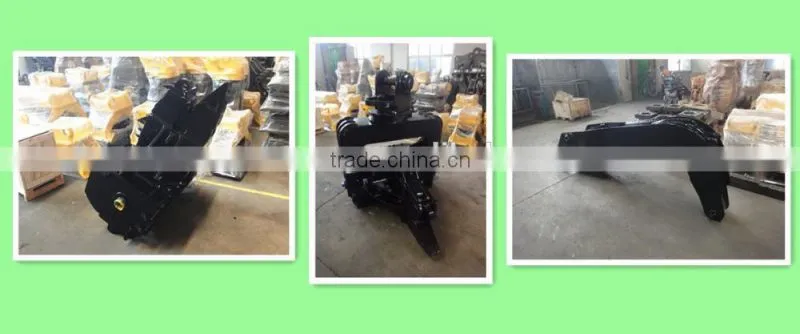 MAXWAY Hydraulic high frequency vibratory pile driving machine, pile drawer machine , H steel sheet Pile machine , Model: DZJ250