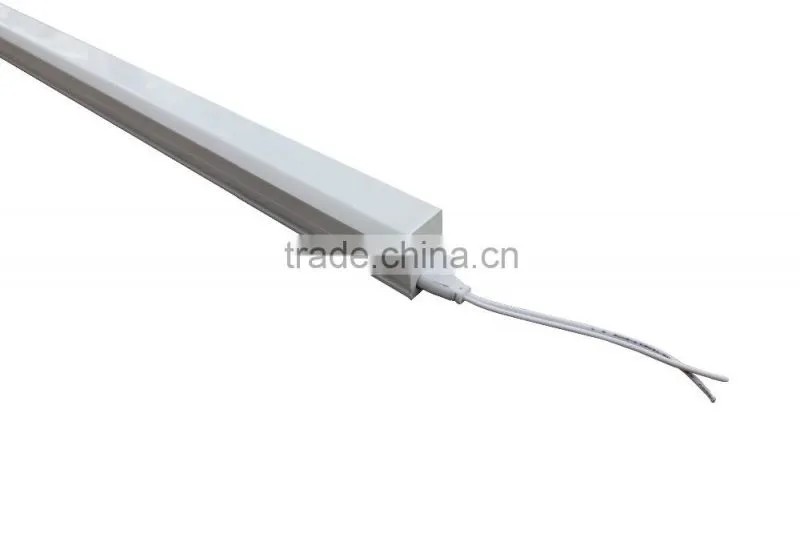 T5 integrated led tube Cube shape all plastic 18W 1200mm led tube t5 integrated LED tube 2 years warranty 90-95LM/W