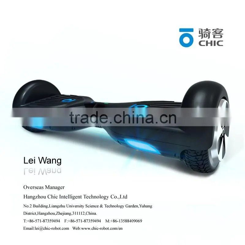 2016 new model 2 Wheel Electric Cruiser Self Balancing Board Scooter Factory Wholesale for patrol,cruise or beach.