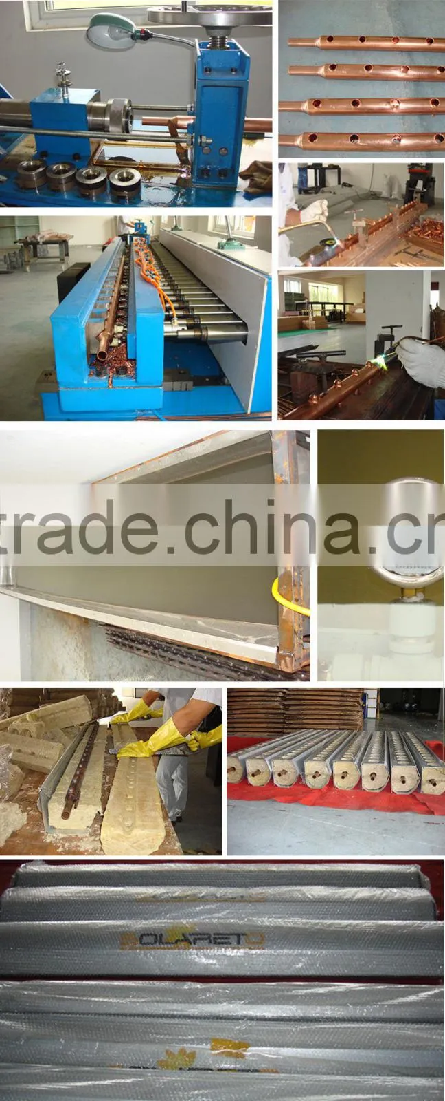 heat pipe Vacuum tube solar hot collector pricdes with SRCC approved for sale