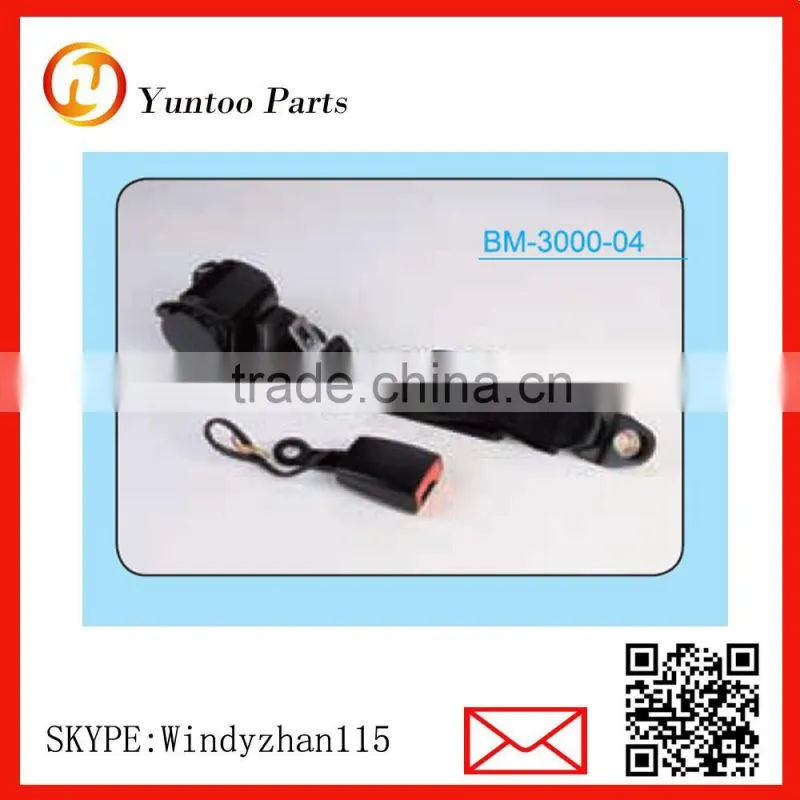 two point retracable seat belt and three point retractable harness seat belt