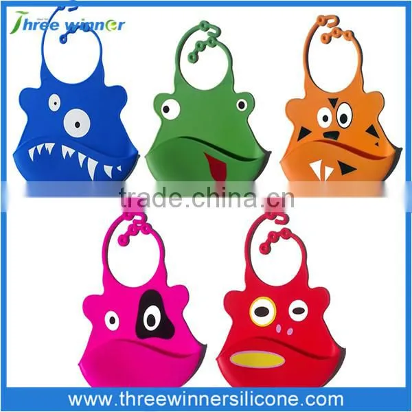 Waterproof baby bib silicone baby bib