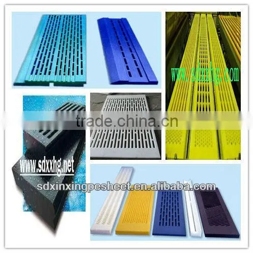 Dewatering for paper machines/forming board covers