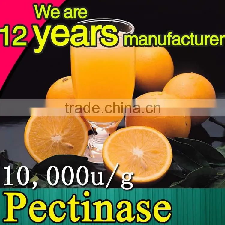 Natural Food Grade high quality pectinase powder factory supply pectinase powder