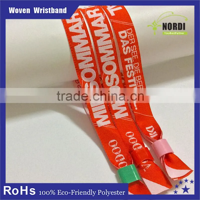 best sale and cheap custom and festival fabric wristbands