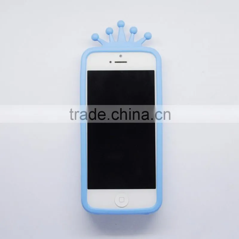 2015 new design cute 3D rubber cartoon silica phone case cover