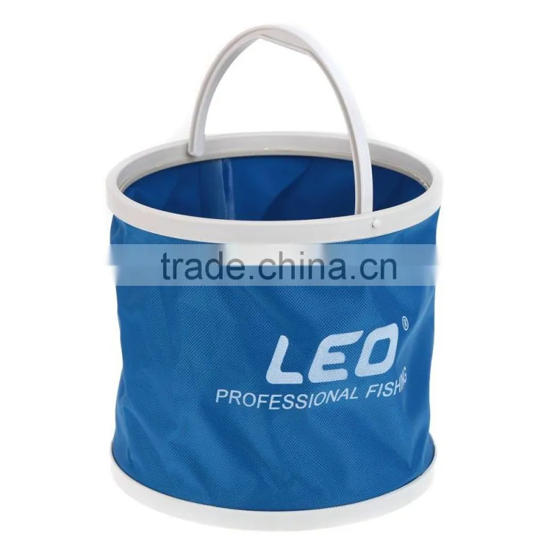 Canvas Folding Bucket Outdoor Portable Fishing Bucket Fishing Tackle