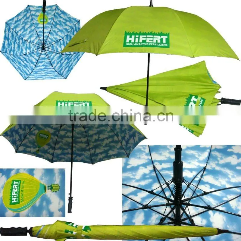 30"x8x14 manual camouflage golf umbrella