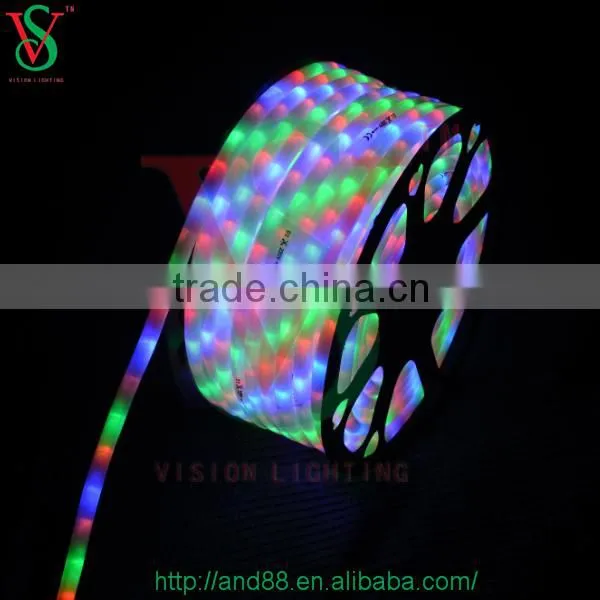 RGB Round dimmable led rope lights for christmas ornament