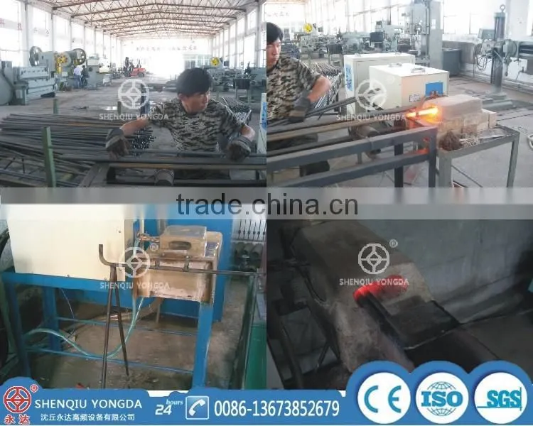Top Quality 45KW HF induction heating generator for steel plate forging
