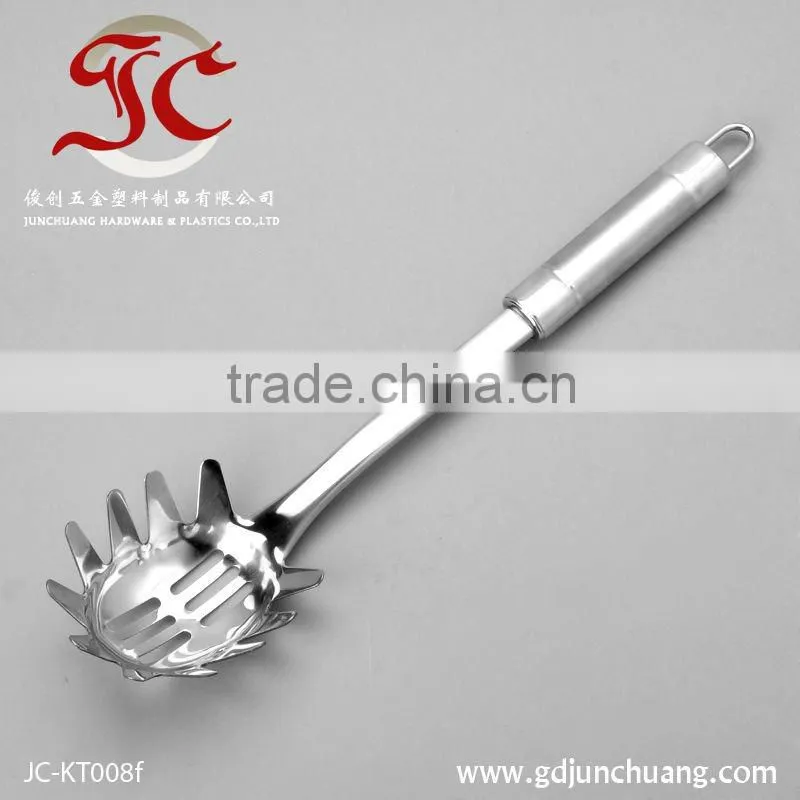 Stainless steel hot food buffet spaghetti spoon server