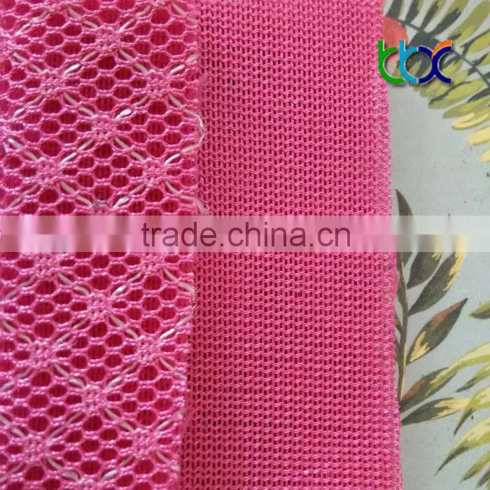 air padded sandwich mesh fabric