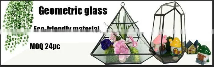 DiKina-AGGT54 geometric wholesale 3" hanging glass ball candle holder