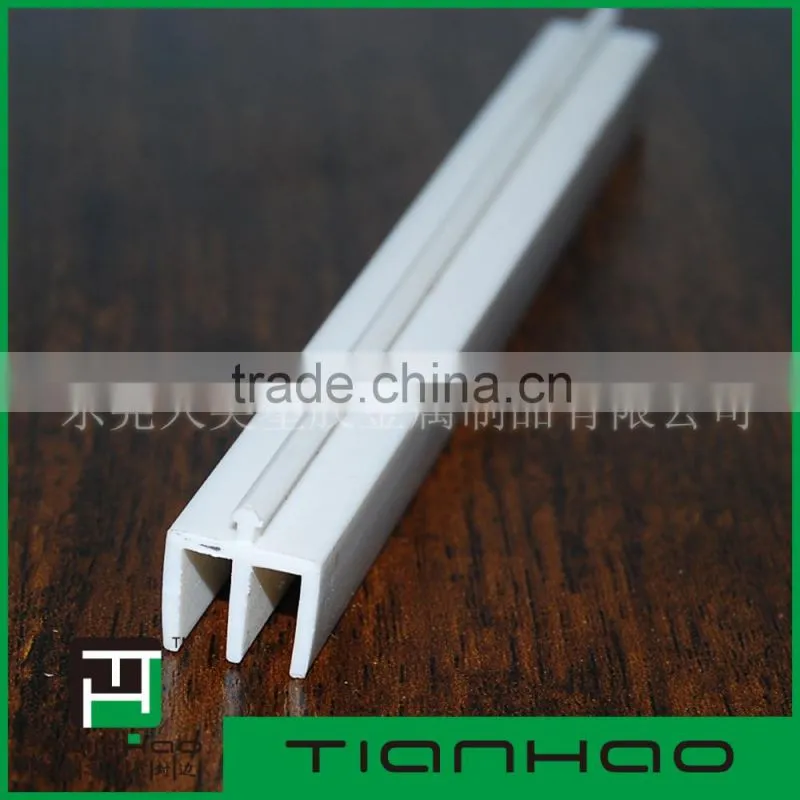 TIANHAO plastic edge band furniture strips pvc profile edge strip