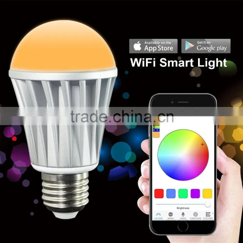 Cheap Items to Sell RGB Changing LED Light Bluetooth Speaker Bulb with E27 Bacse