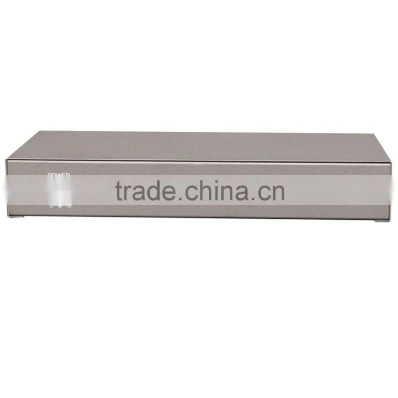 8 Port Rj45 Full Enhanced Full Gigabit Fiber Switch with 2 giga fixed fiber port