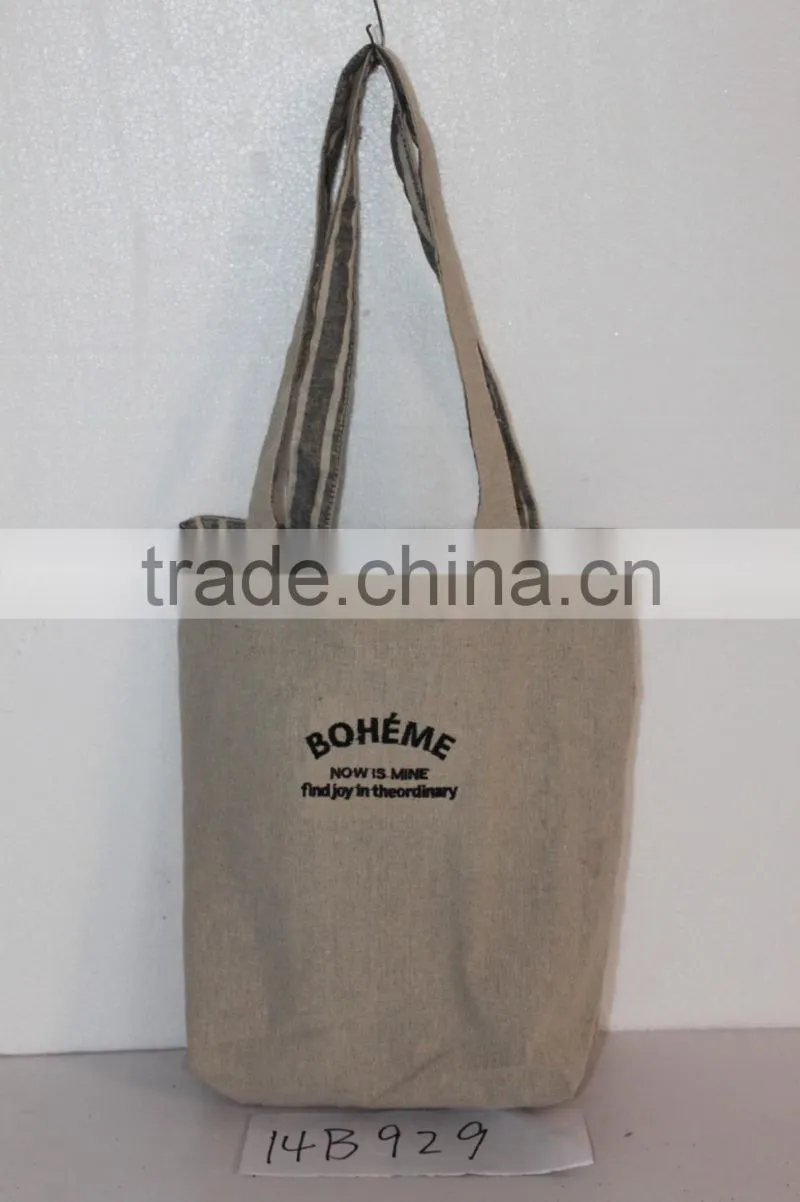 Custom printed trade show canvas bag