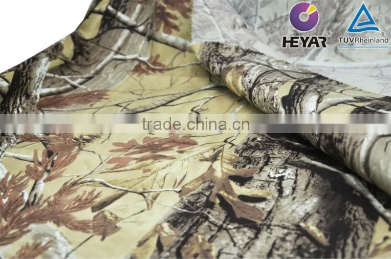 Forest Camo Print Fabric for Hunting Camouflage Clothing