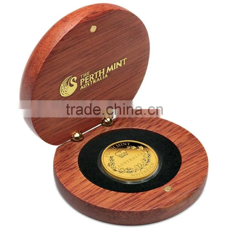 coin wooden box
