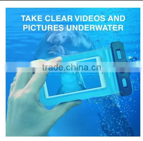 PREMIUM QUALITY Universal Waterproof Case including ARMBAND COMPASS LANYARD - Best Water Proof, Dustproof, Snowproof Bag