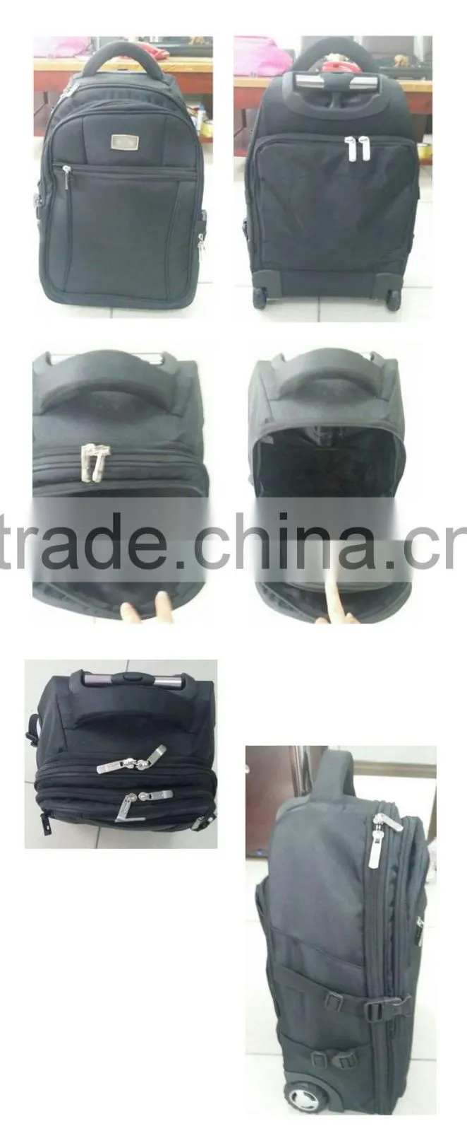 1680D nylon travel trolley backpack(TROB15-007)