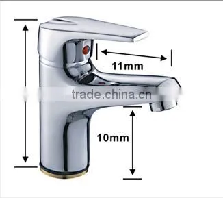 hot water tap, brass/zinc alloy faucet, kaiping plated hightlight surface