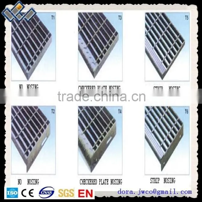 hot dip galvanized g255/30/100 steel grating factory
