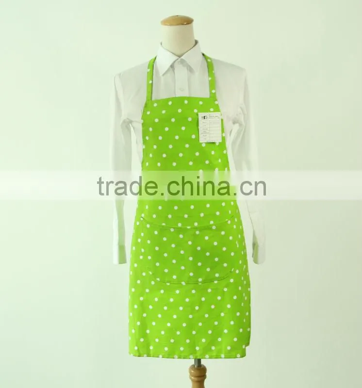 Polka Dot Printed Kitchen Cooking Apron