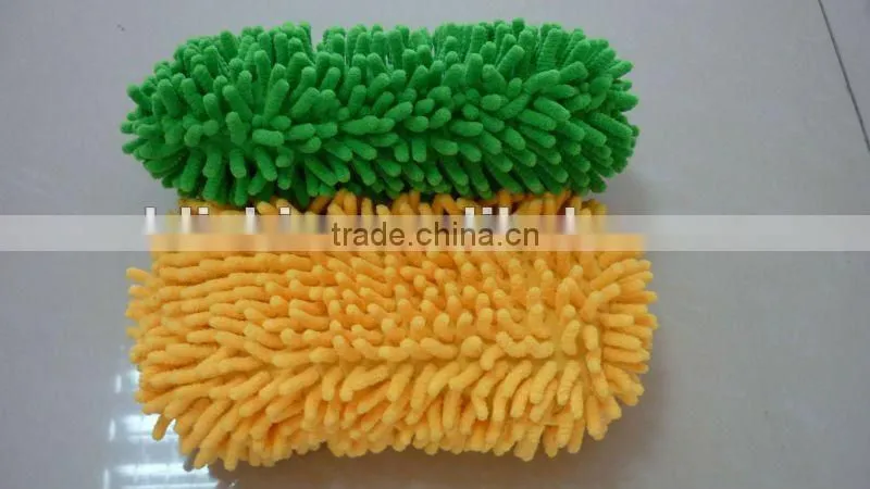 Microfiber Chenille Car Cleaning Sponge